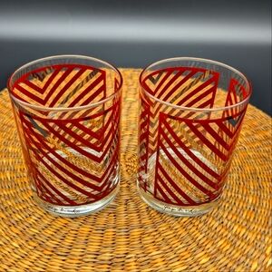 Vintage (70's-80's) Georges Briard Old Fashion Rocks Glasses